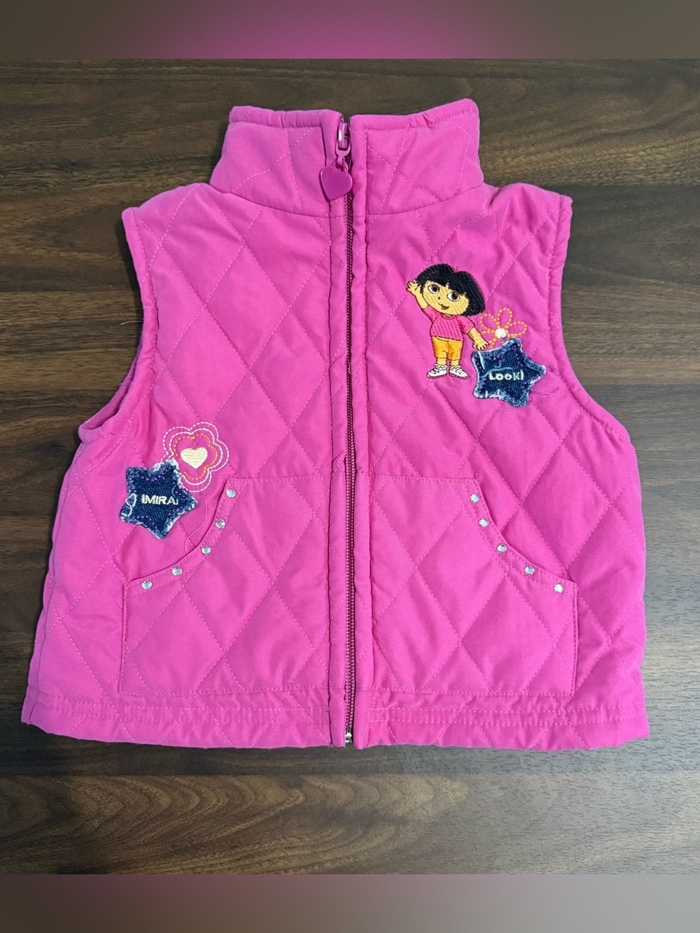 Girls vintage Dora the explorer 2003 Y2K vest